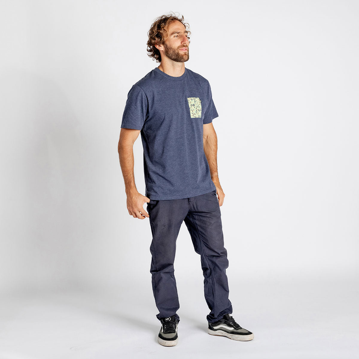 Classic Organic 2.0 Tee marine