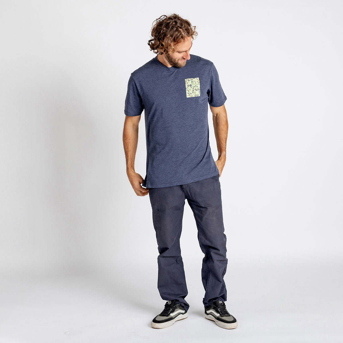 Classic Organic 2.0 Tee marine