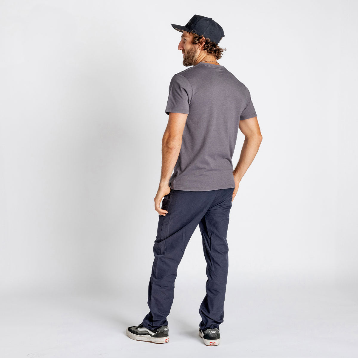 Brand Organic 2.0 Tee dirty purple