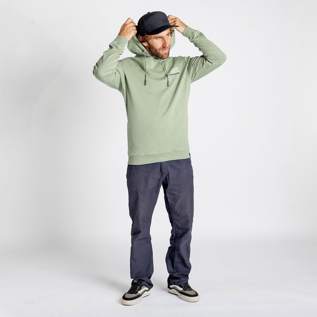 Arch Organic Hoodie sage