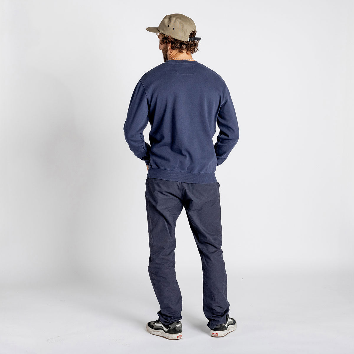 Rhombus Organic Sweater marine