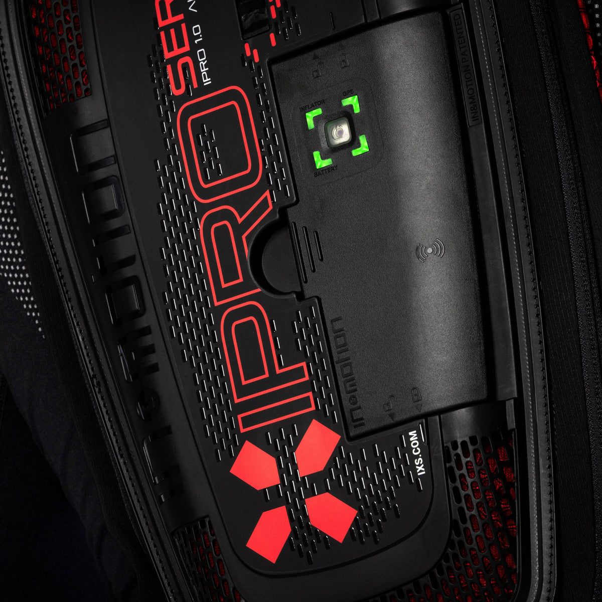 Detail výměnného inflátoru airbagové vesty iXS IPRO 1.0