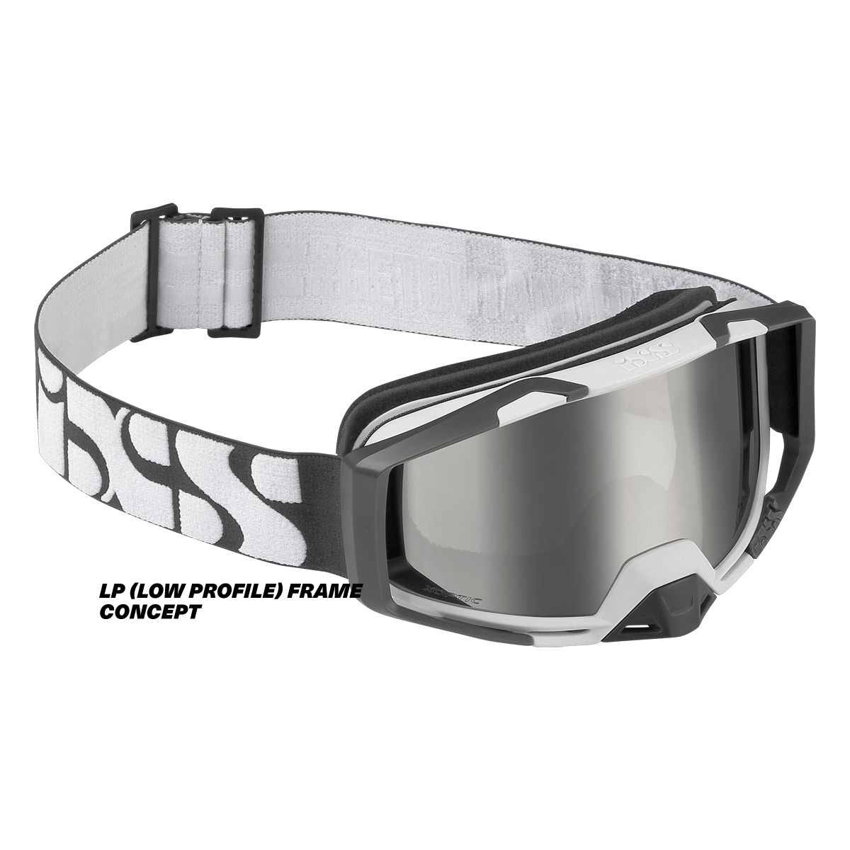 ixs goggle trigger goggle Trigger white-mirror silver