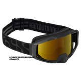 Goggle Trigger schwarz / mirror gold LP  (Low Profile)
