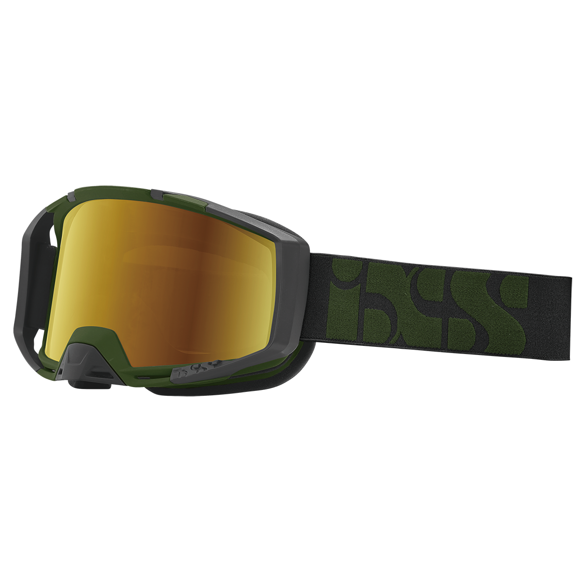 Goggle Trigger olive/ mirror gold LP (Low Profile)
