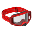 Goggle Trigger Clear racing red/ clear low profile