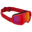 Goggle Hack racing red / mirror crimson