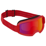 Goggle Hack racing red / mirror crimson