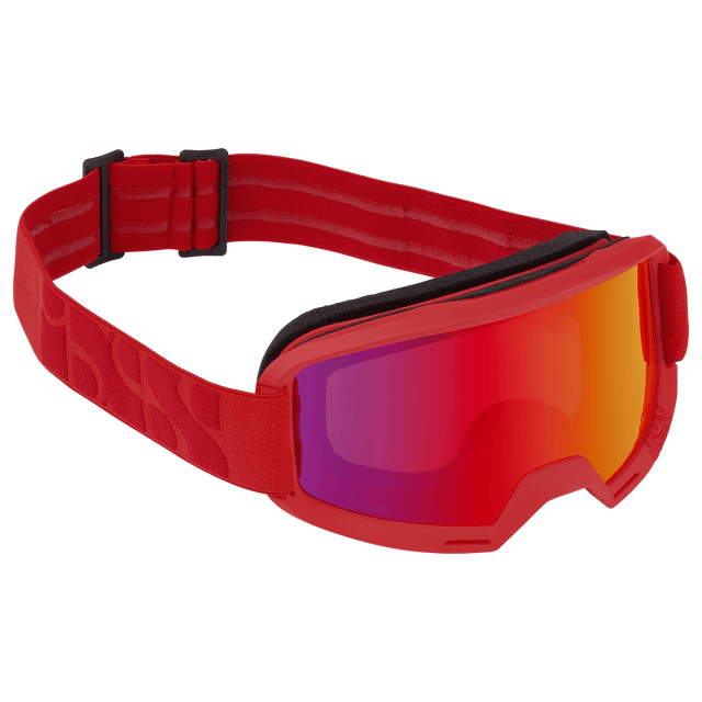Goggle Hack racing red / mirror crimson