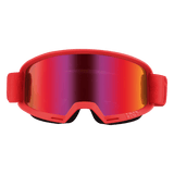 Goggle Hack racing red / mirror crimson