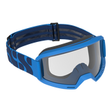 Goggle Hack Clear racing blue/ klar