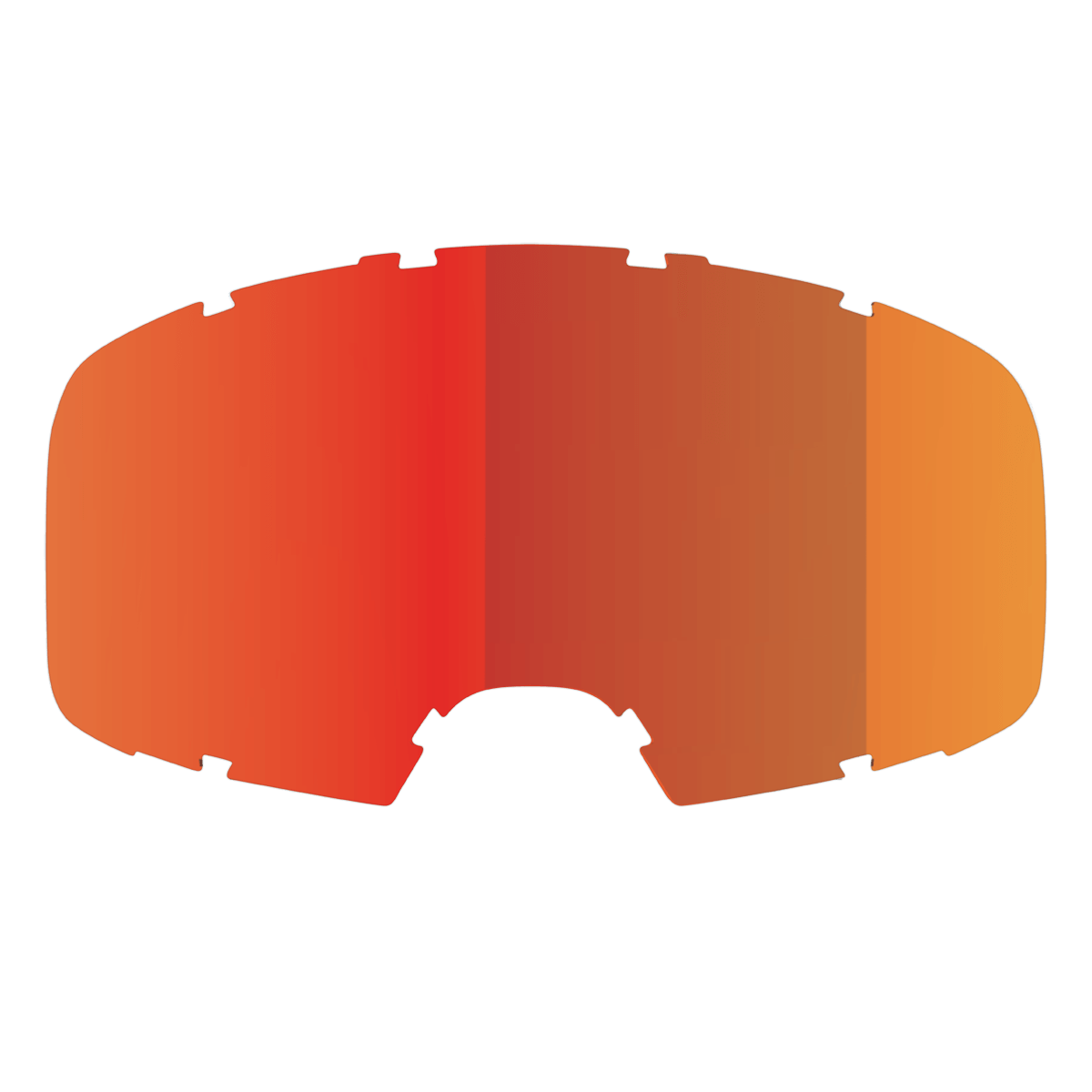 Goggle Hack racing red / mirror crimson