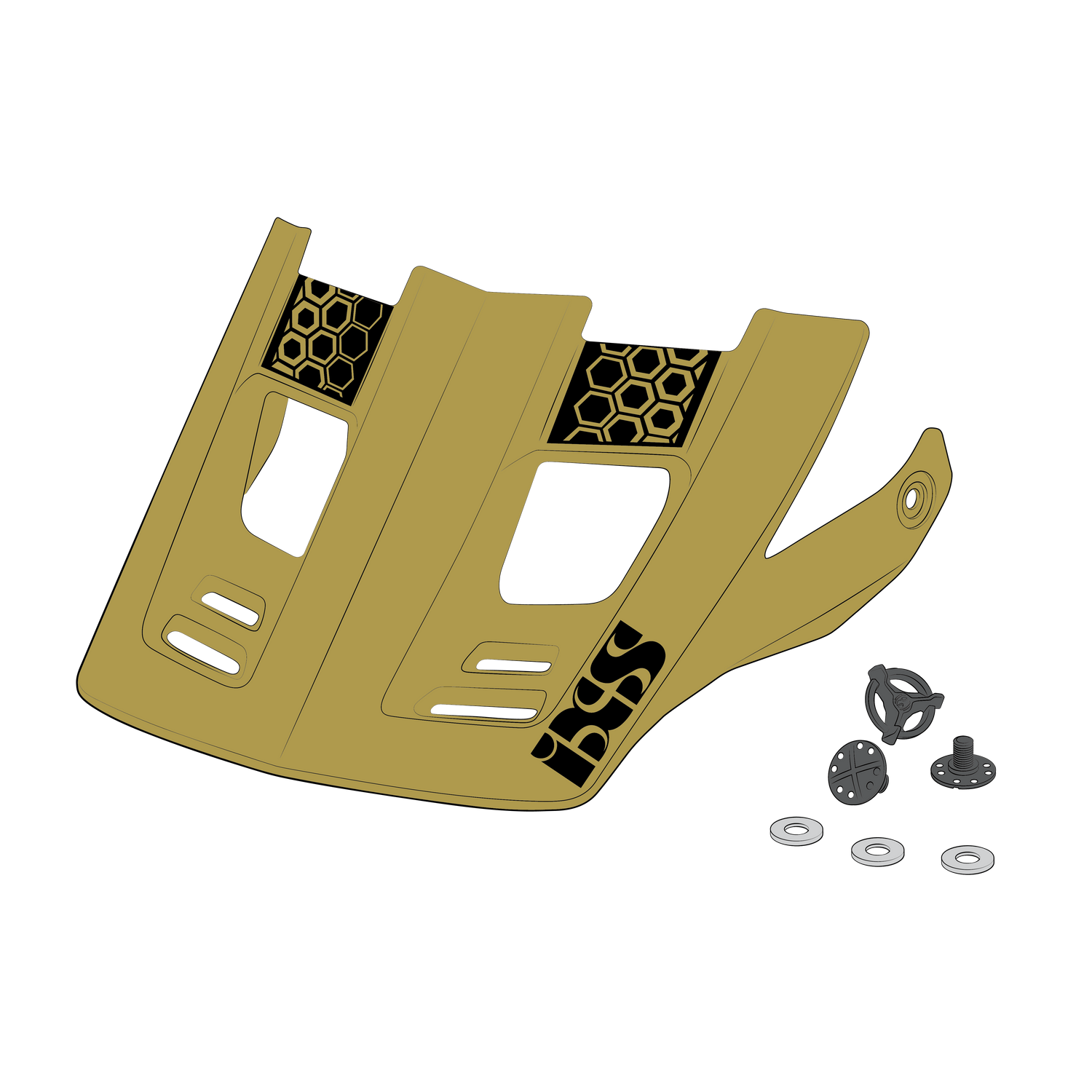 Visier + Pins Xult DH acacia-schwarz