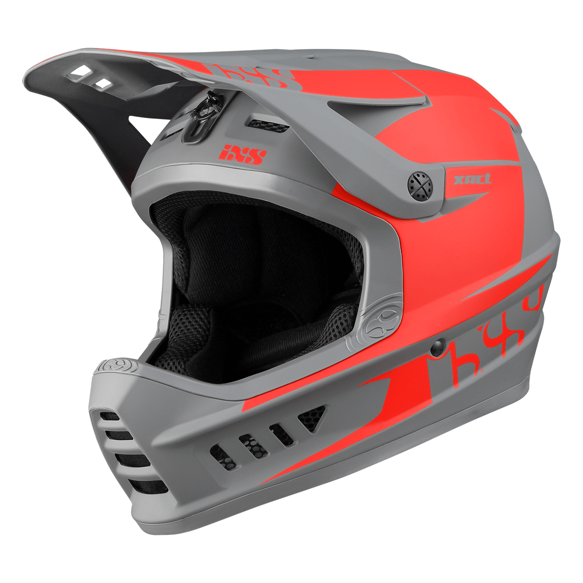 Helm Xact Evo rot-graphit