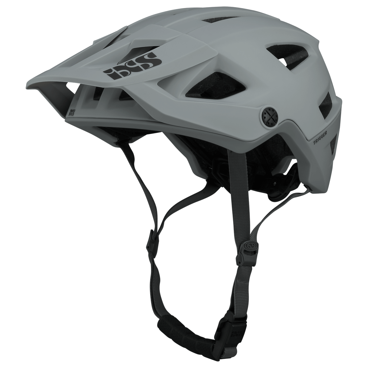 mtb helm grau helmet Trigger AM grey