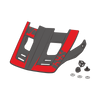 visor + pins Xact EVO red
