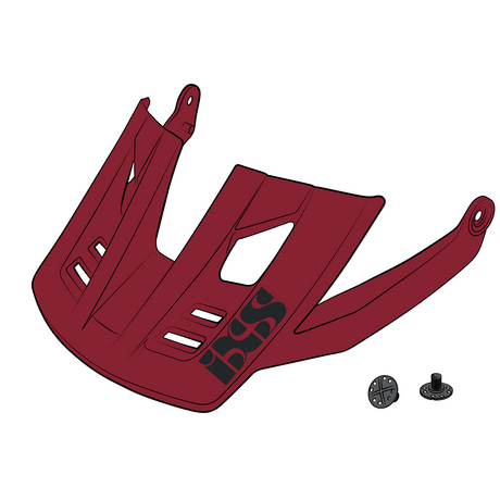 Visier + Pins Trigger FF night red