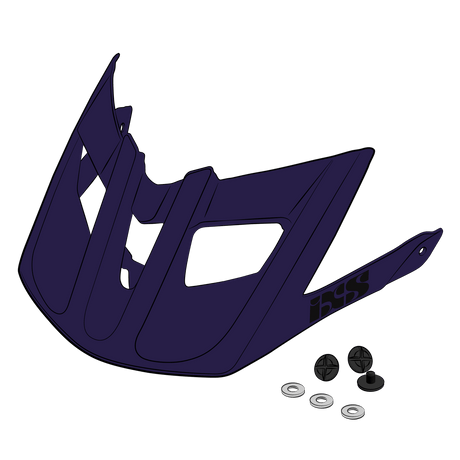 Visier + Pins Trail EVO grape