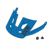 visière + pins Trigger AM fluo blue