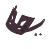 visor + pins Trail EVO raisin