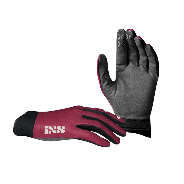 iXS-Carve 1.0 Handschuhe - night red-01