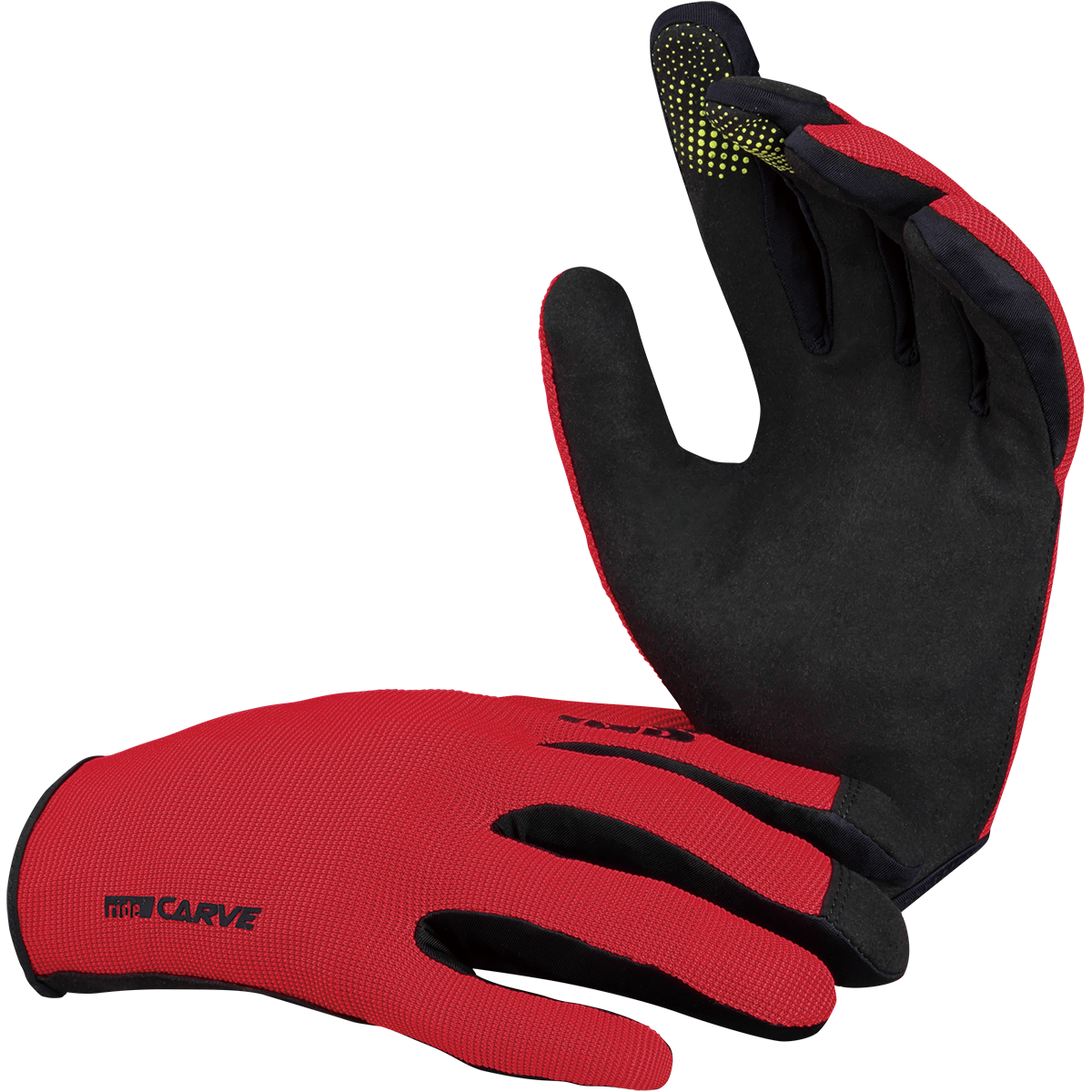 iXS Carve gloves fluo red – iXS.com