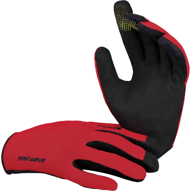 Carve Handschuhe fluo red