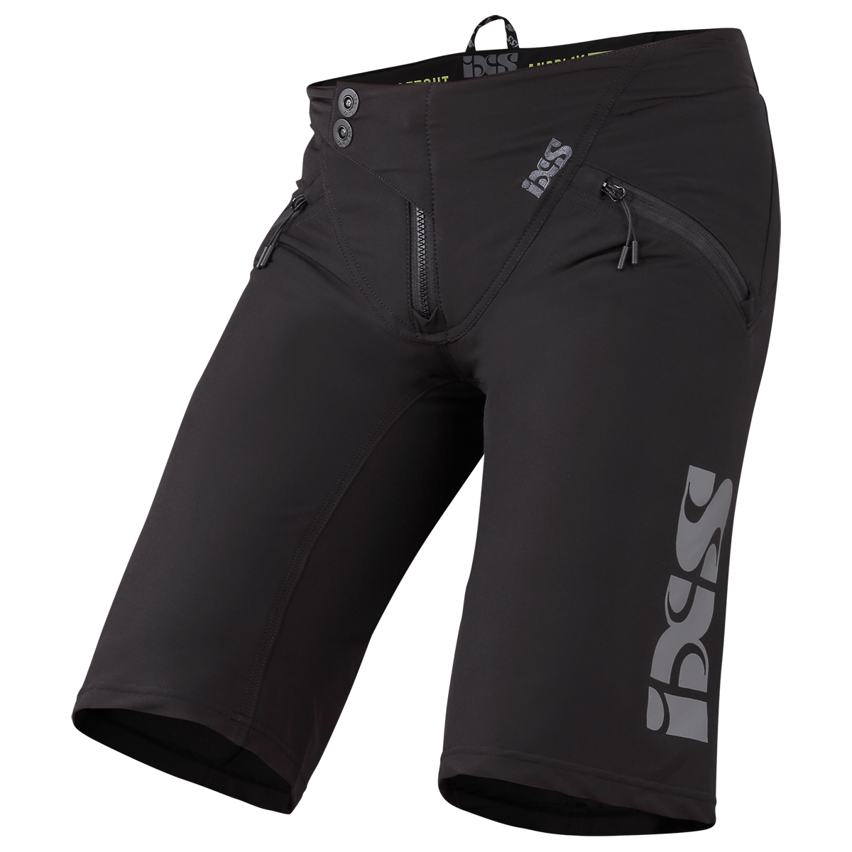 IXS Trigger Schwarz Graphit 4-Way Stretch Atmungsaktiv IXS MTB-Jersey ...