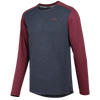 Flow X Kids long sleeve Jersey raisin solid-black