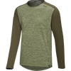 Kids Flow X long sleeve jersey olive-solid dark olive