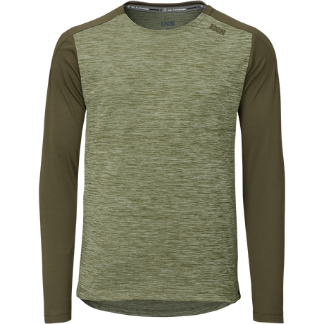 Kinder Flow X Langarm Jersey olive-solid dark olive