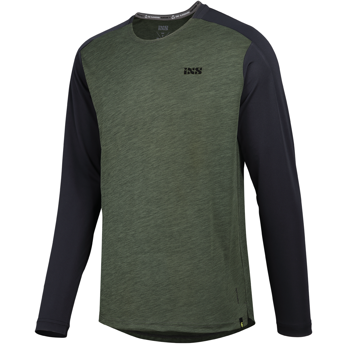IXS Flow X Long Sleeve Jersey olive-solid black – iXS.com
