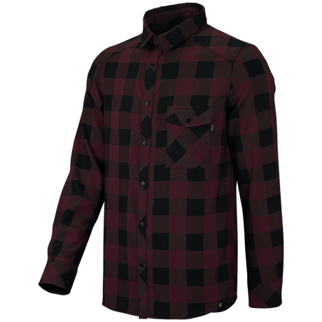 Carve Digger Shirt raisin-schwarz