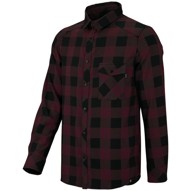 Carve Digger Shirt raisin-schwarz