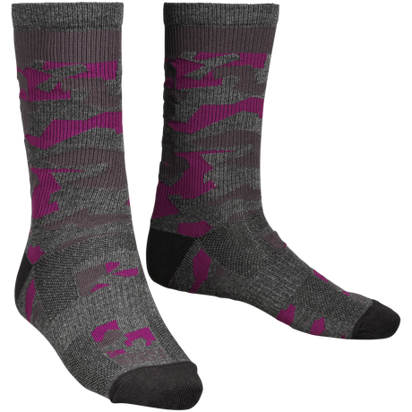 Double Socks raisin camo