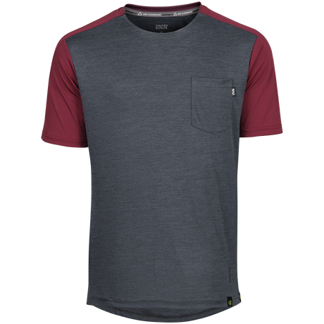Flow X Kids Jersey schwarz-solid raisin