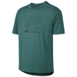 Flow Kids Tech Tee Contour everglade