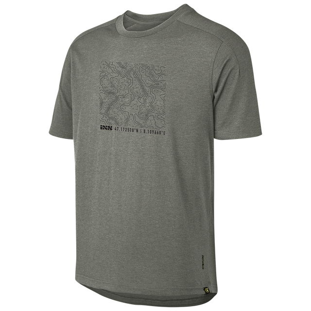 Flow Tech Tee Contour graphite