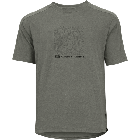 Flow Kids Tech Tee Contour graphit