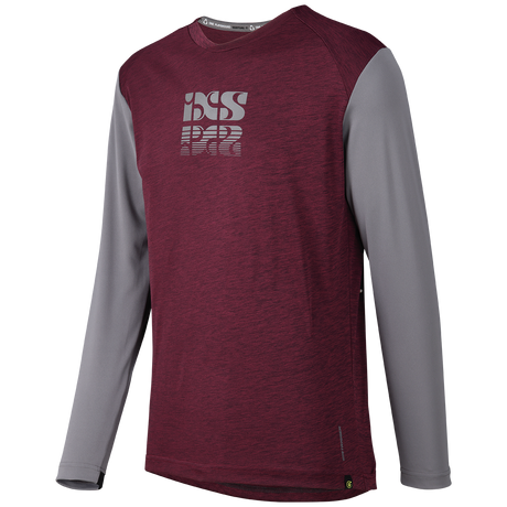 Trigger X long sleeve Jersey raisin-solid graphite