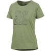 Women's Flow Contour tech tee olive