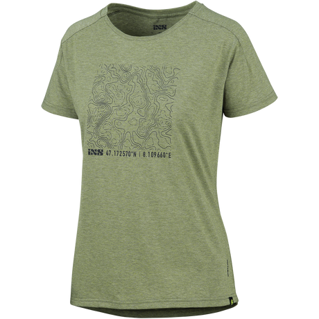 Flow Kids Tech Tee Contour olive
