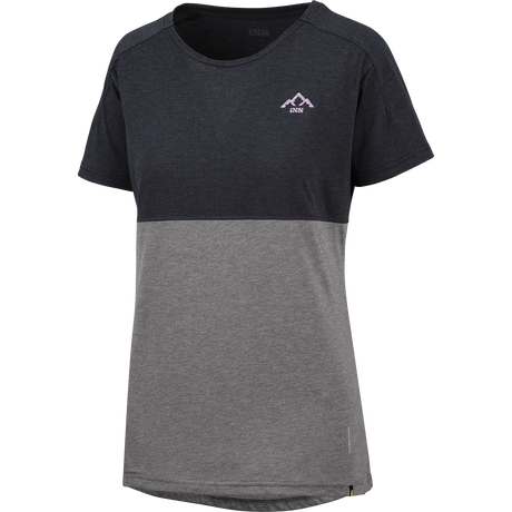 Flow Kids Tech Tee Mountain schwarz-graphit