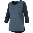 Women's Carve X 3/4 Henley storm-marine