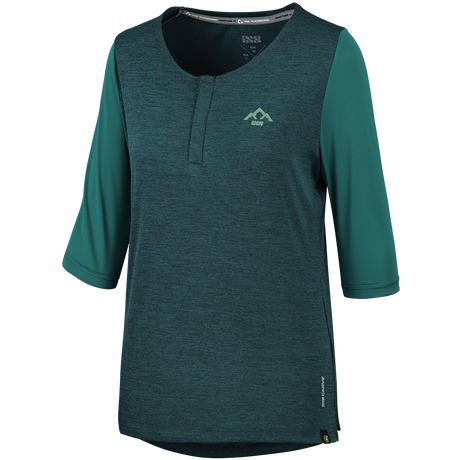 Carve X Women Henley everglade-solid everglade