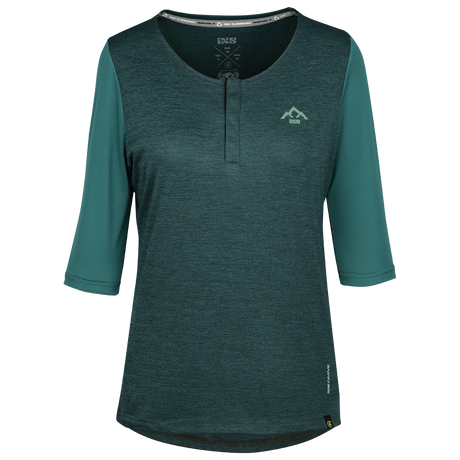 Carve X Women Henley everglade-solid everglade