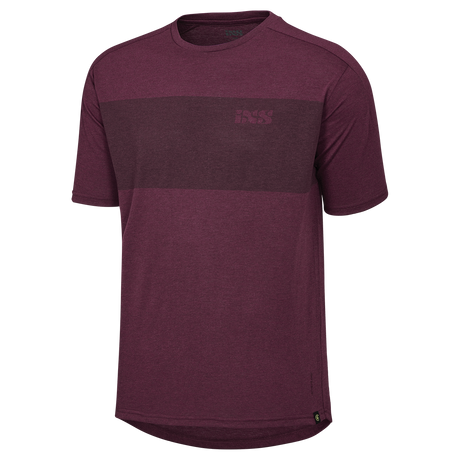 Kids Flow Censored Tech Tee raisin
