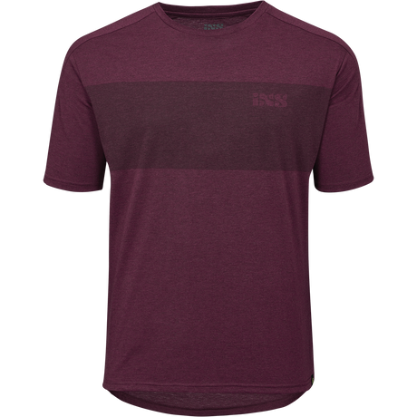 Kids Flow Censored Tech Tee raisin