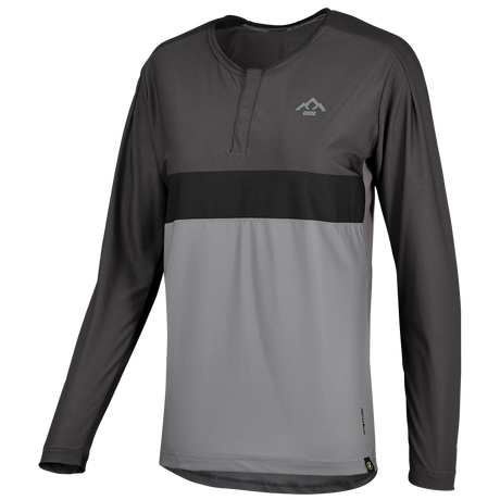 Women's Flow XTG Long Sleeve Henley graphit-schwarz