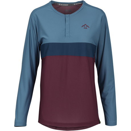 Women's Flow XTG Long Sleeve Henley raisin-marine